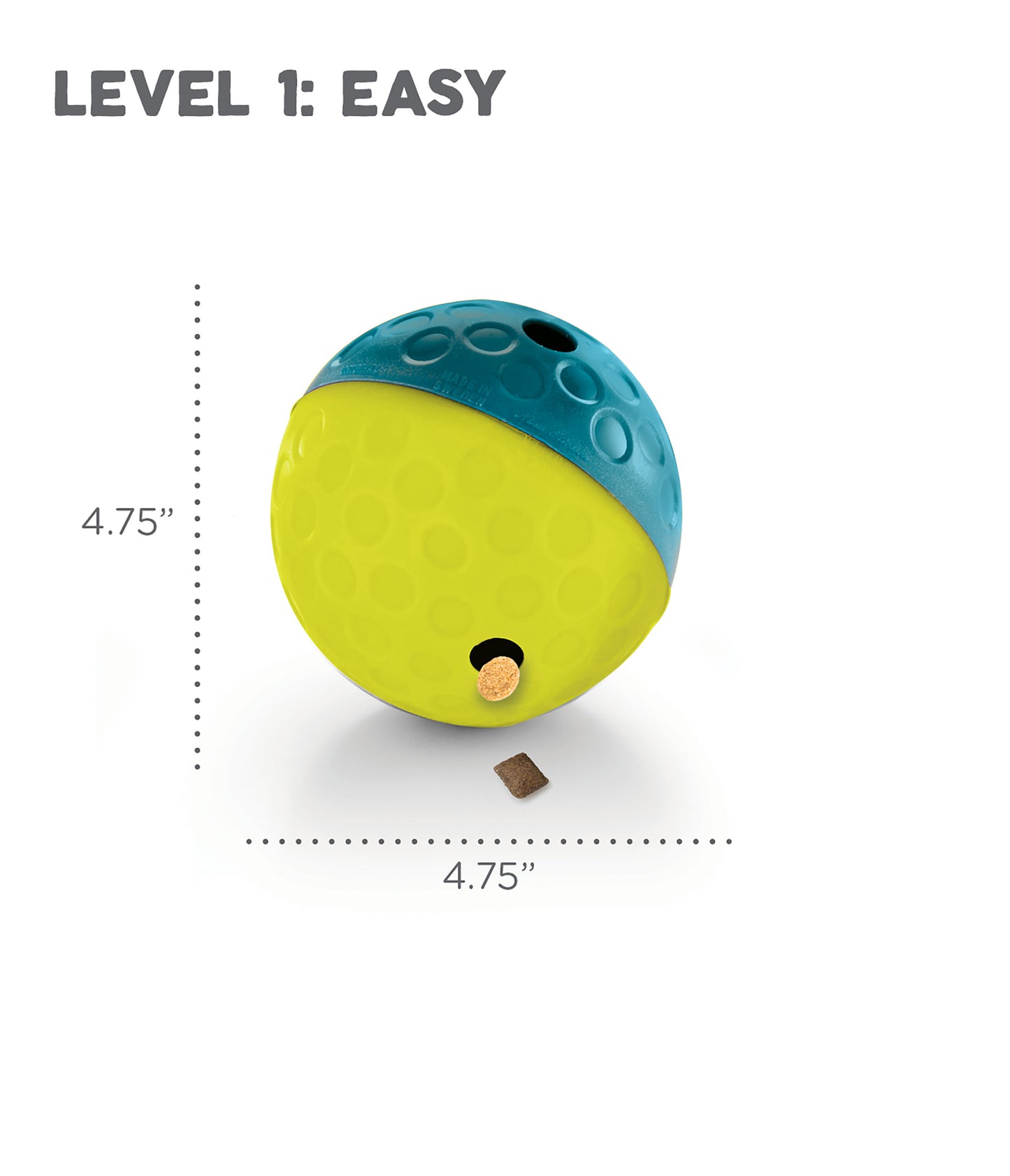 Nina Ottosson Treat Tumble Blue Puzzle Dog Toy