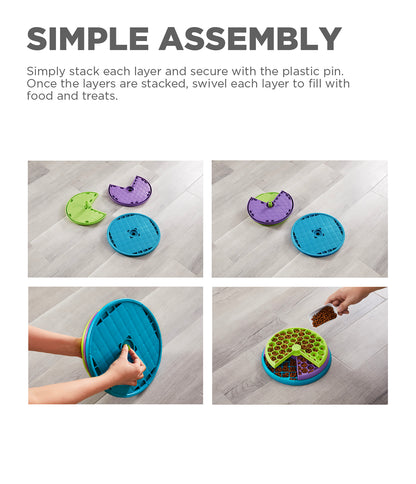 Nina Ottosson Lickin' Layers Puzzle Dog Toy