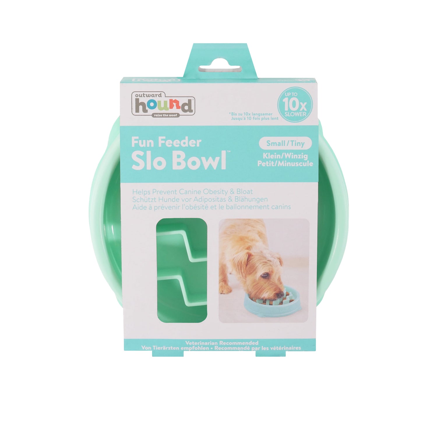 Outward Hound Feeder Wave Bowl Small Dog Toy