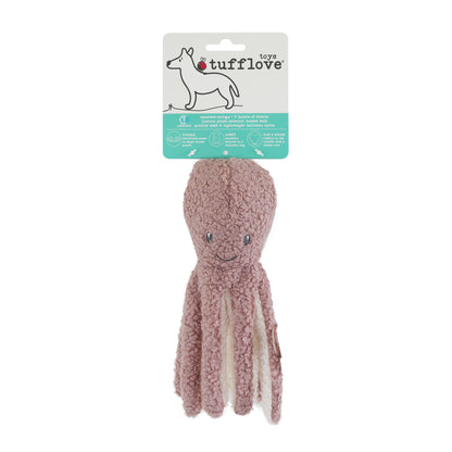 Tufflove Octopus Squeaker Dog Toy