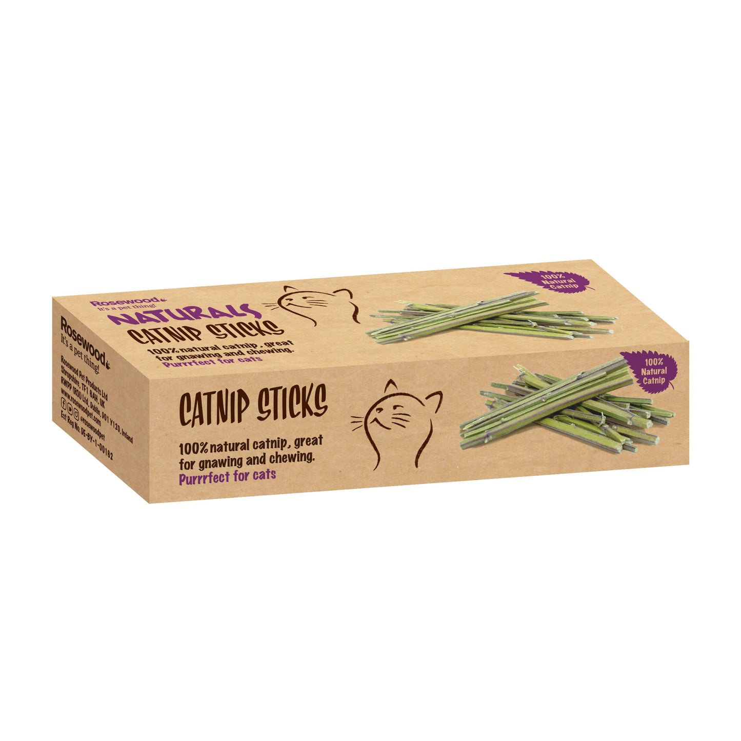 Rosewood Naturals Catnip Sticks Cat Toy