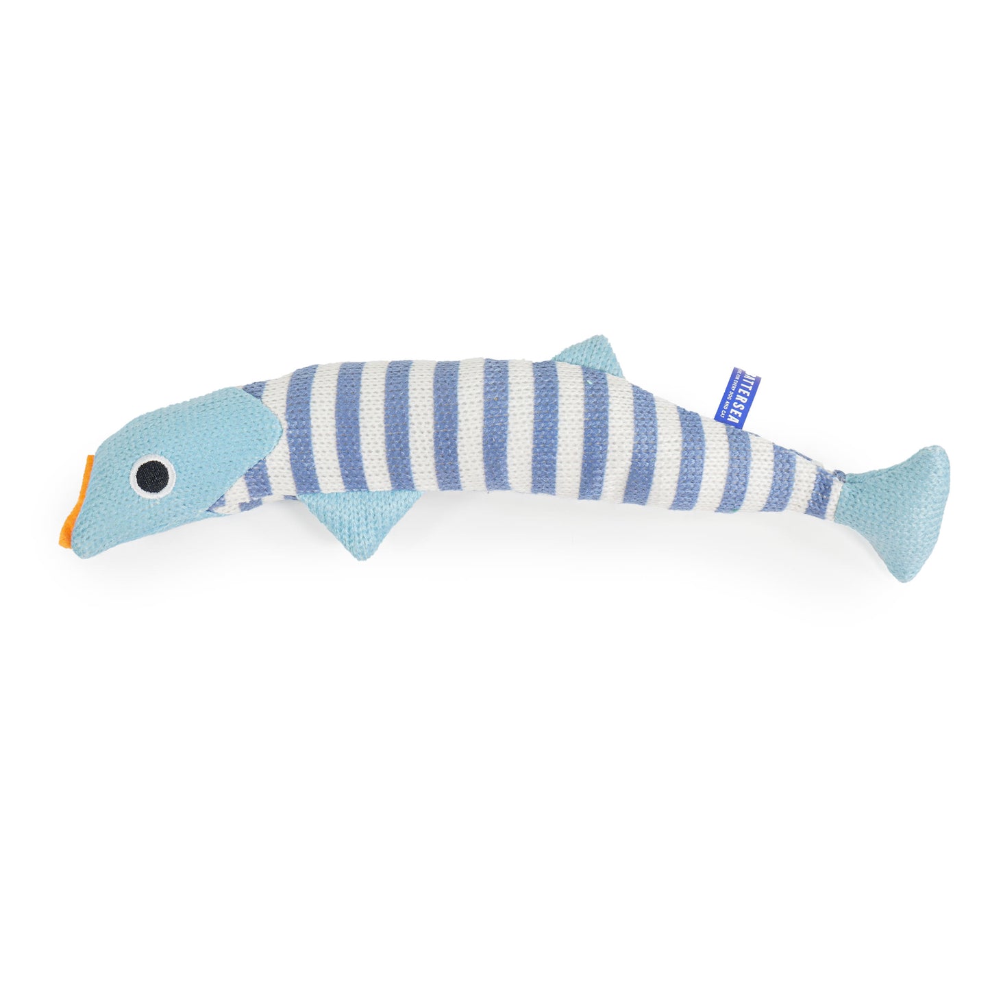 Rosewood Battersea Kicker Fish Stripe Catnip Toy
