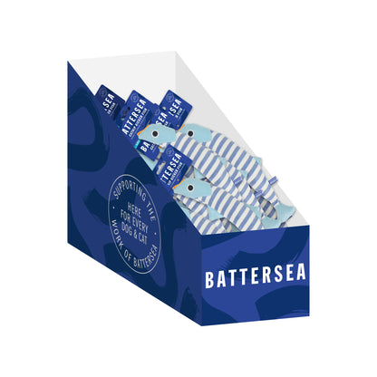 Rosewood Battersea Kicker Fish Stripe Catnip Toy