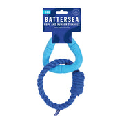 Rosewood Battersea Rope and TPR Triangle Chew Dog Toy