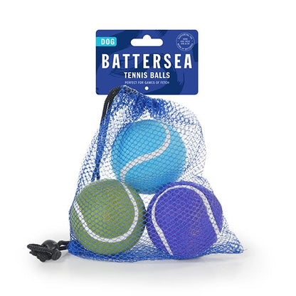 Rosewood Battersea Squeaky Tennis Balls Dog Toy