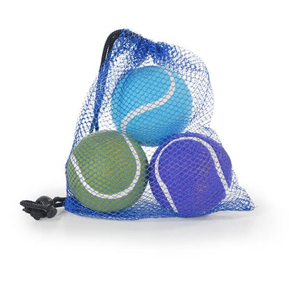 Rosewood Battersea Squeaky Tennis Balls Dog Toy