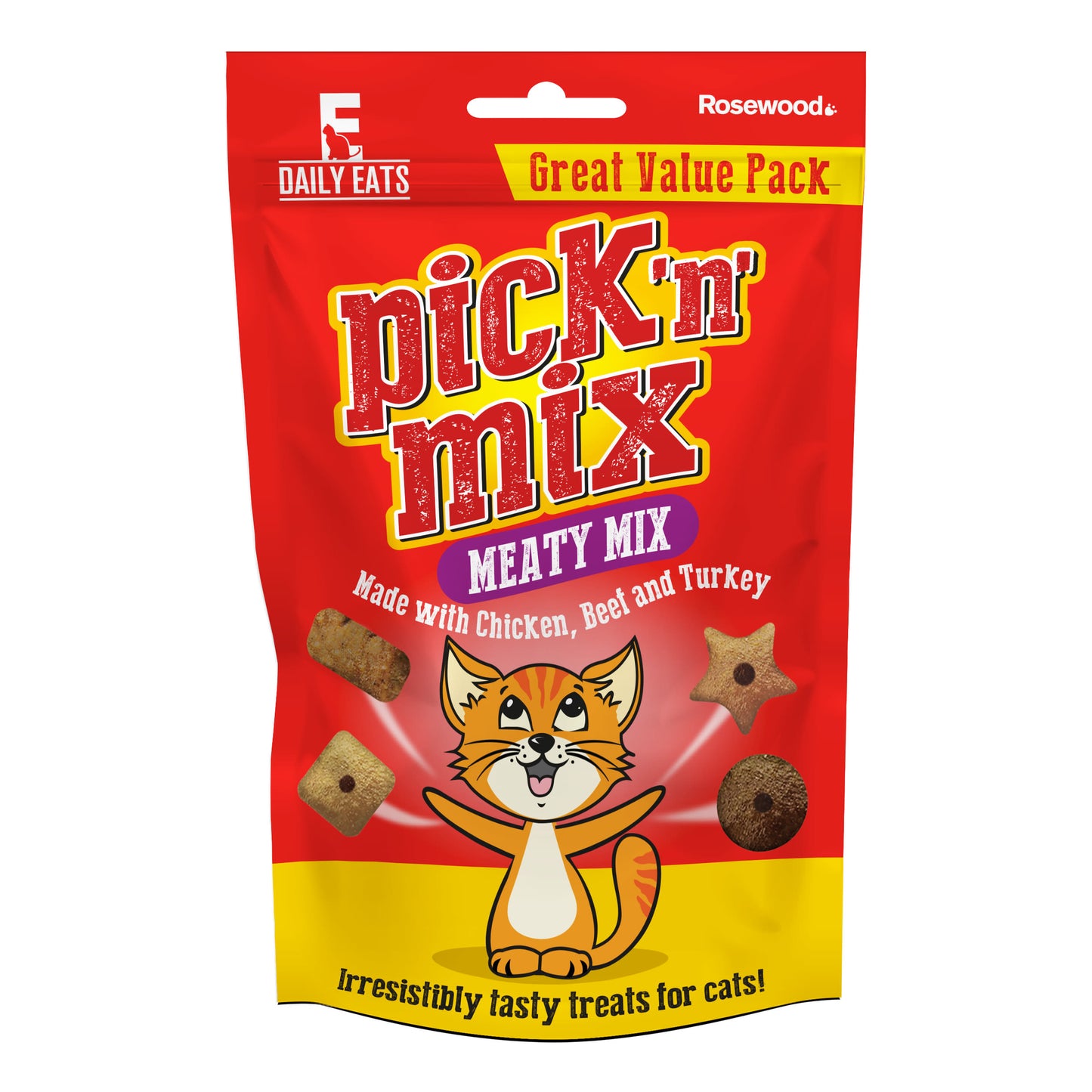 Rosewood Pick N Mix Meaty Cat Treats Value Pack