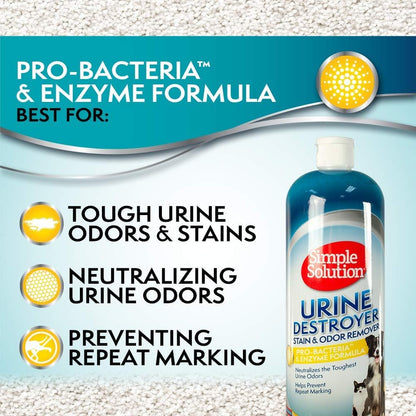 Simple Solution Urine Destroyer Stain and Odour Remover