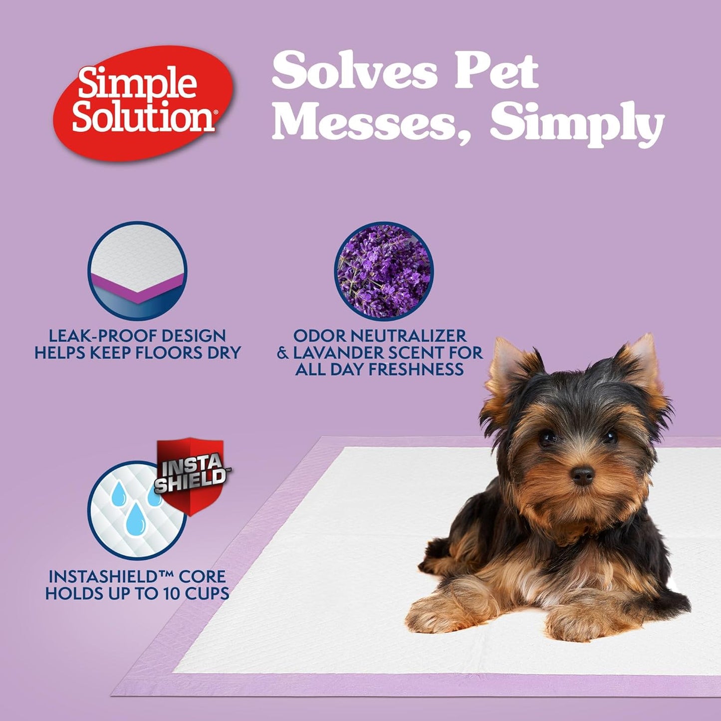 Simple Solution All Day Premium Dog & Puppy Training Pads