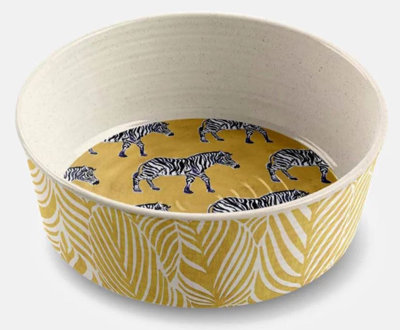 Tarhong Safari Zebra Pet Bowl