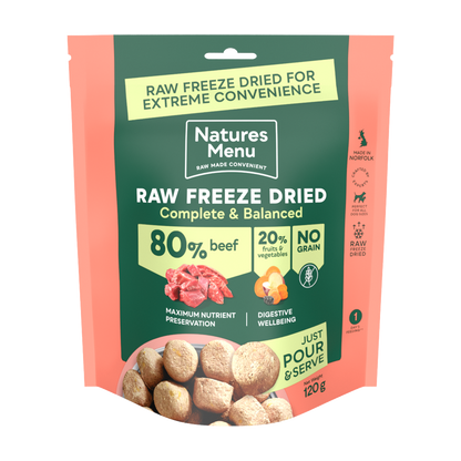 Natures Menu Complete and Balanced Adult Beef Dry Dog Food