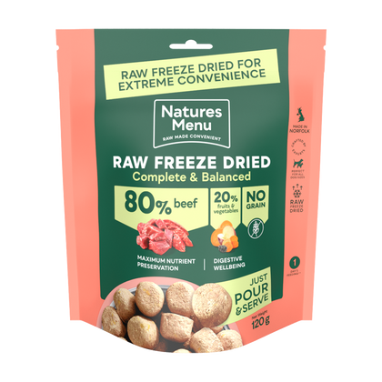 Natures Menu Complete and Balanced Adult Beef Dry Dog Food