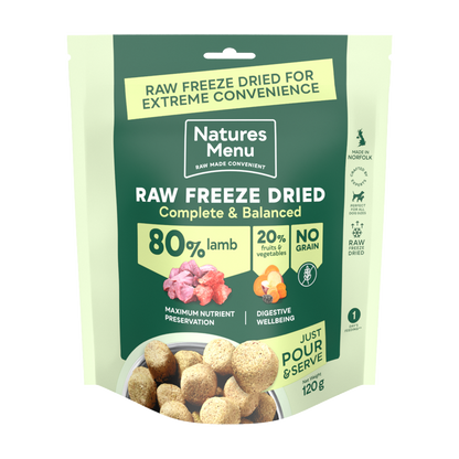 Natures Menu Complete and Balanced Adult Lamb Dry Dog Food