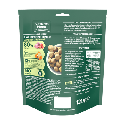 Natures Menu Complete and Balanced Adult Lamb Dry Dog Food