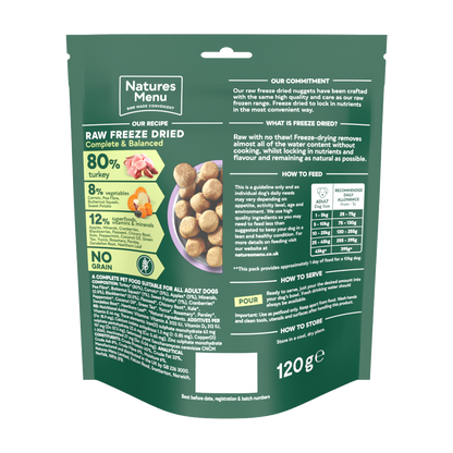 Natures Menu Complete and Balanced Adult Turkey Dry Dog Food