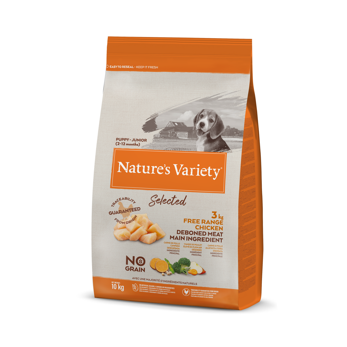 Natures Variety Selected Junior Dry Dog Food - Chicken