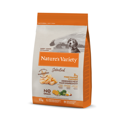 Natures Variety Selected Junior Dry Dog Food - Chicken