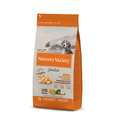 Natures Variety Selected Junior Dry Dog Food - Chicken
