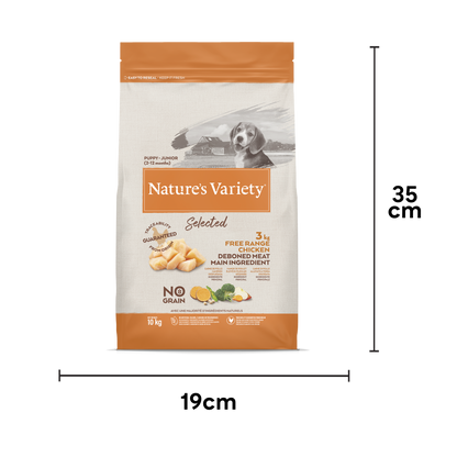 Natures Variety Selected Junior Dry Dog Food - Chicken