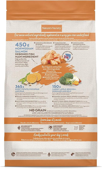 Natures Variety Selected Mini Adult Dry Dog Food - Salmon