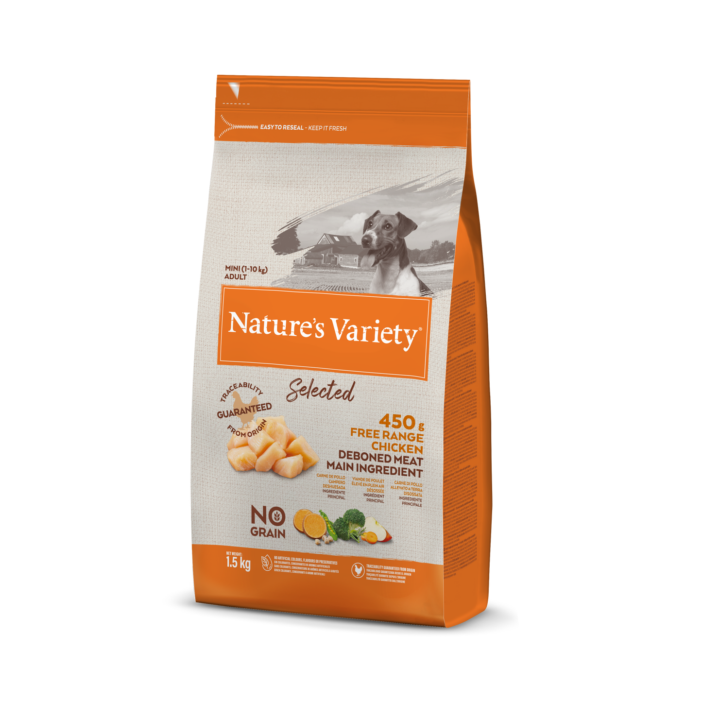Natures Variety Selected Mini Adult Dry Dog Food - Chicken