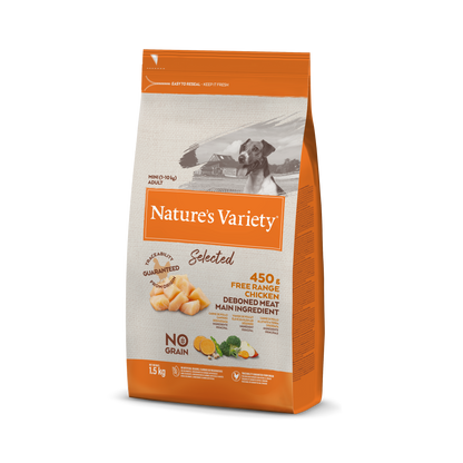 Natures Variety Selected Mini Adult Dry Dog Food - Chicken