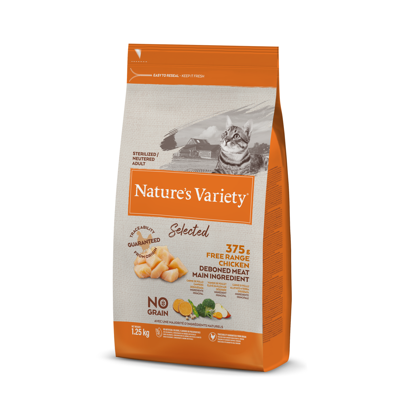 Natures Variety Selected Adult Chicken Dry Cat Food