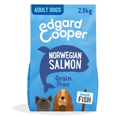 Edgard Cooper Grain Free Norwegian Adult Salmon Dry Dog Food