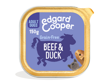 Edgard Cooper Grain Free Adult Beef & Duck Wet Dog Food