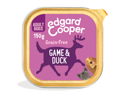 Edgard Cooper Grain Free Adult Game & Duck Wet Dog Food