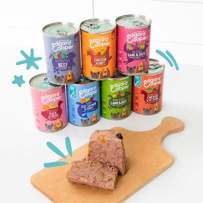 Edgard Cooper Grain Free Adult Beef Wet Dog Food