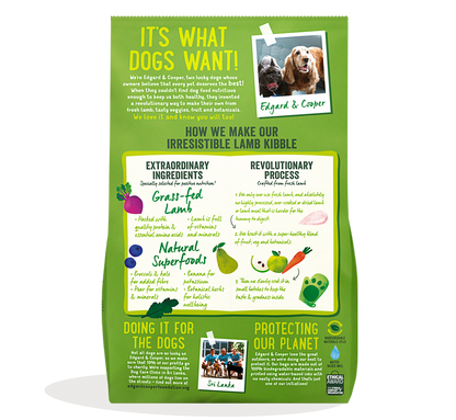 Edgard Cooper Grain Free Adult Grass Fed Lamb Dry Dog Food