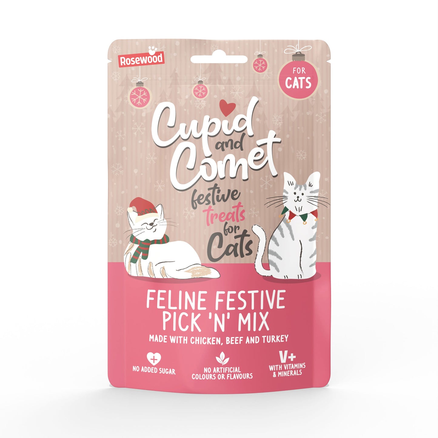 Rosewood Christmas Feline Festive Pick'N'Mix Cat Treats