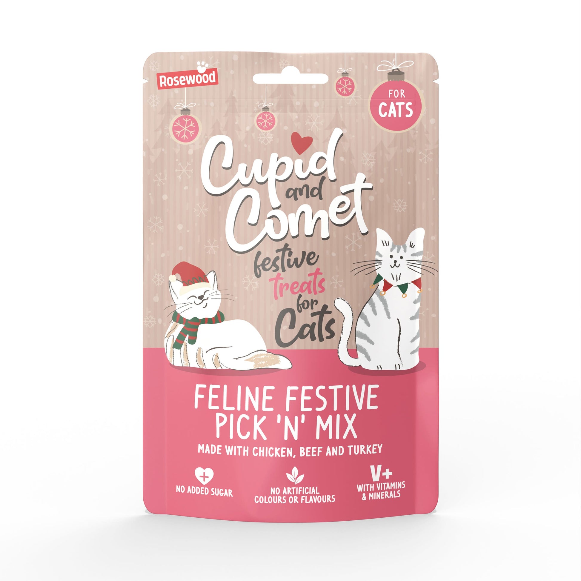 Rosewood Christmas Feline Festive Pick'N'Mix Cat Treats