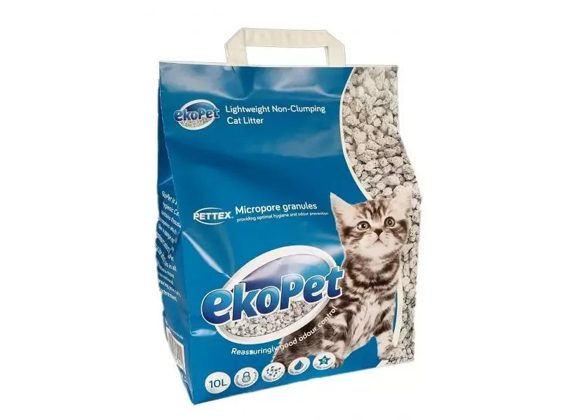 Pettex Ekopet Non-Clumping White Cat Litter