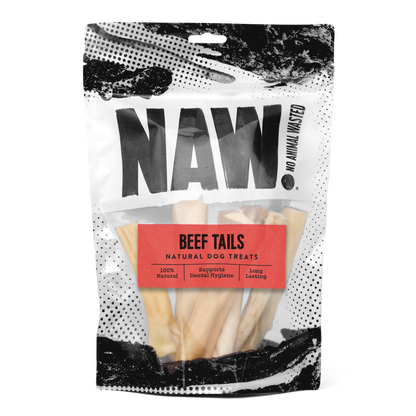 NAW Natural Beef Tails Dog Chew Treats