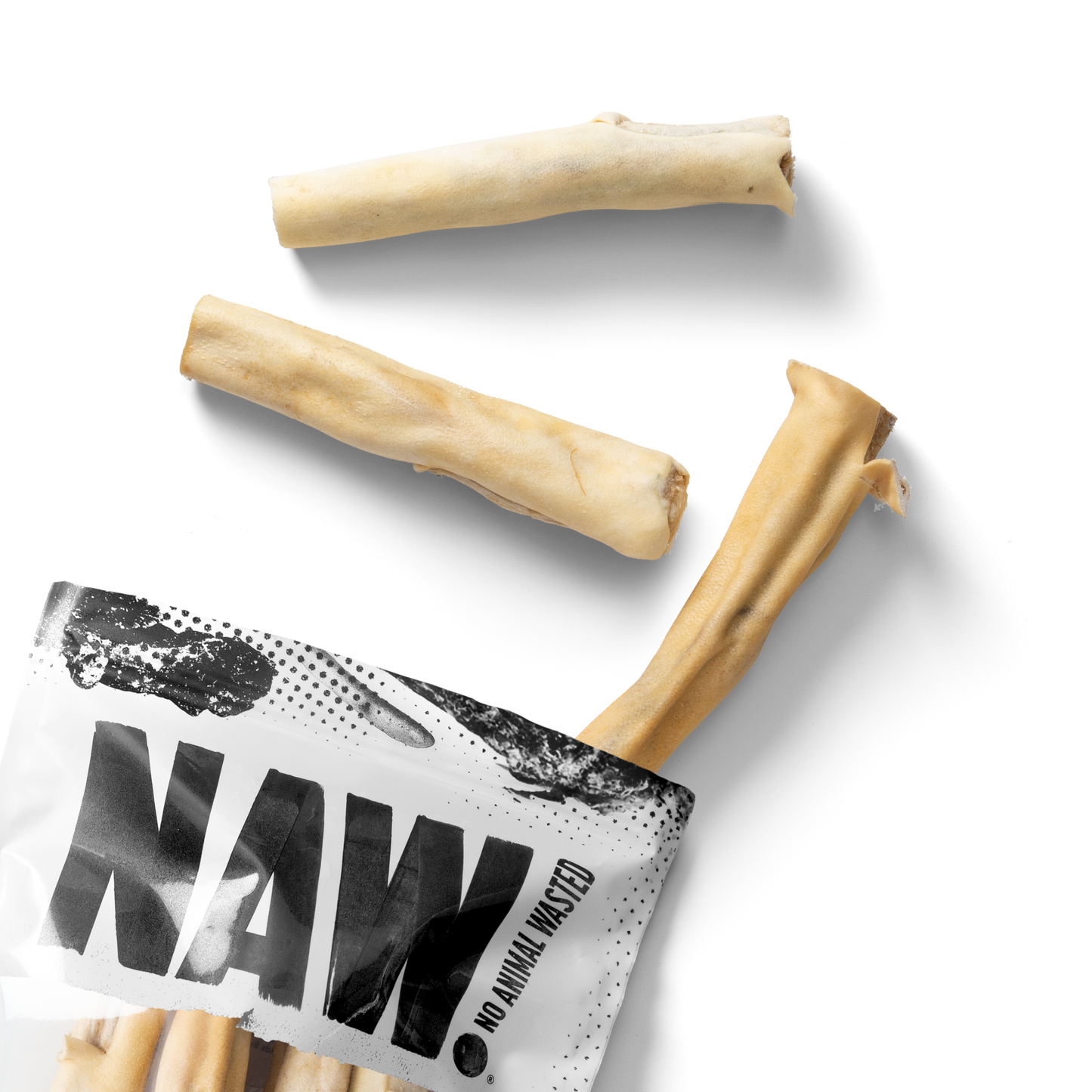 NAW Natural Beef Tails Dog Chew Treats