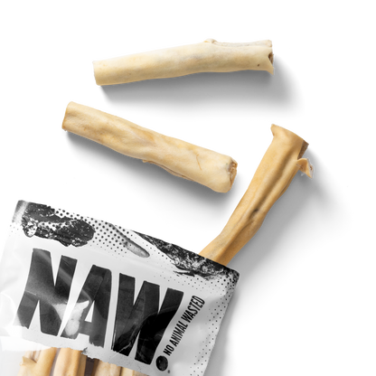 NAW Natural Beef Tails Dog Chew Treats