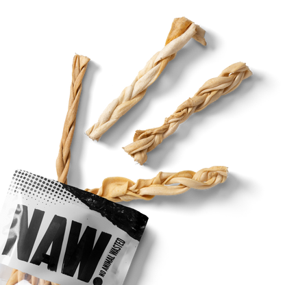 NAW Natural Lamb Braid Dog Chew Treats