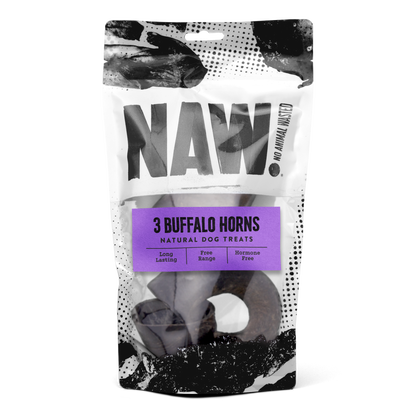 NAW Natural Buffalo Horns Dog Chew Treats
