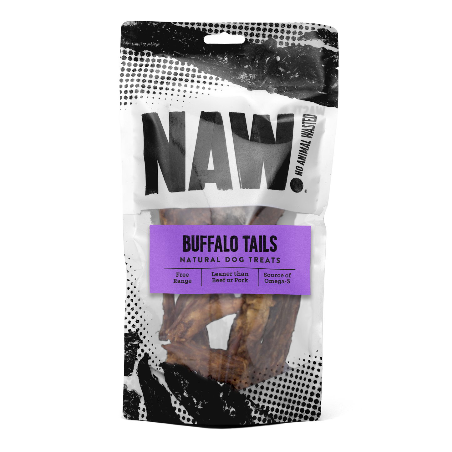 NAW Natural Buffalo Tails Dog Chew Treats