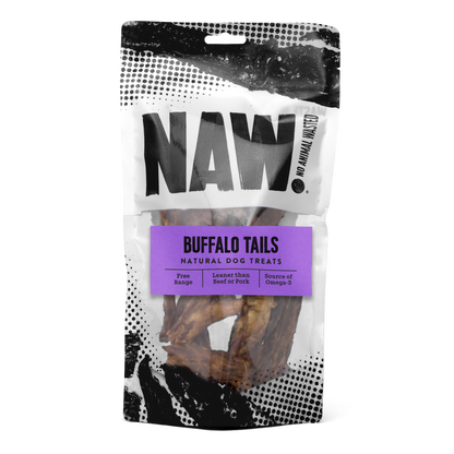 NAW Natural Buffalo Tails Dog Chew Treats