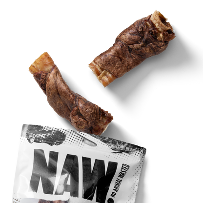 NAW Natural Buffalo Wraps Dog Chew Treats