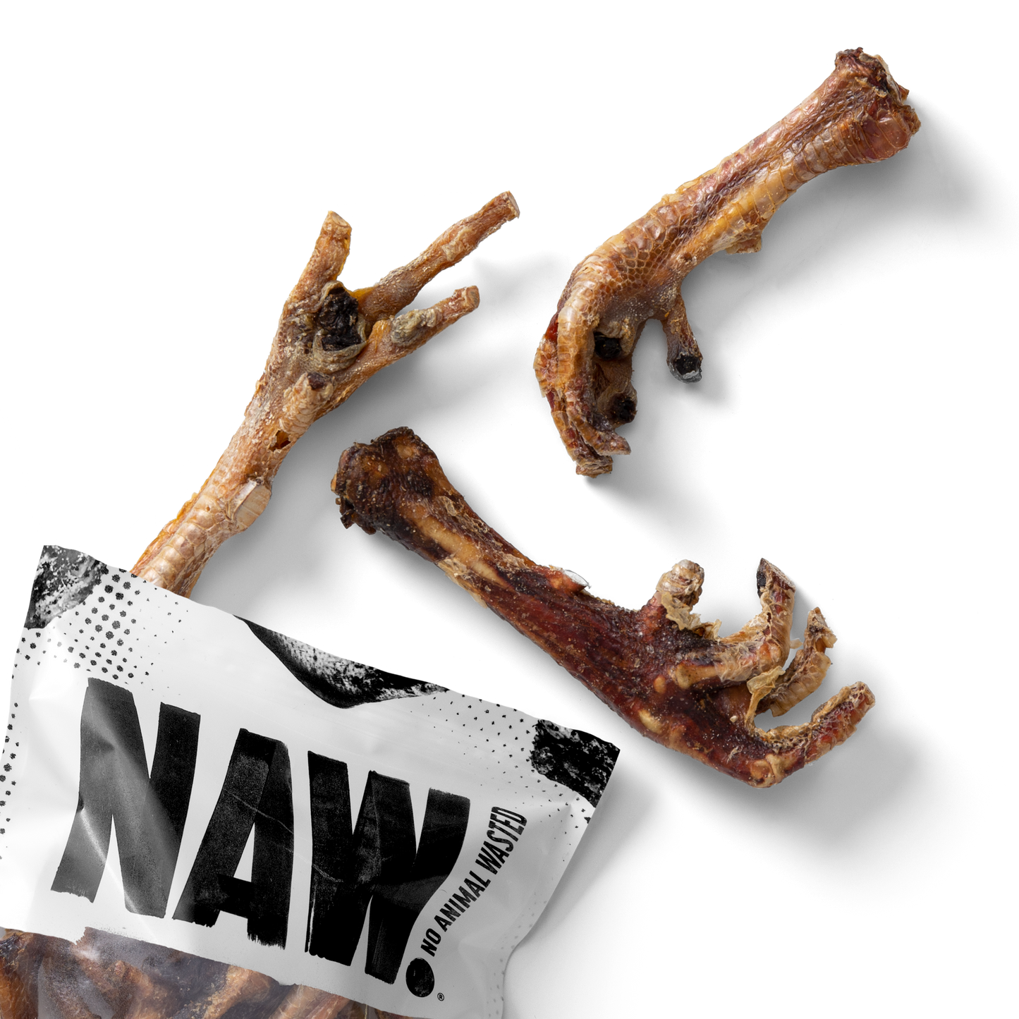 NAW Natural Chicken Feet Dog Chew Treats