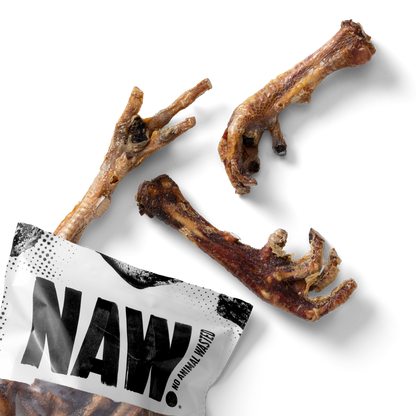 NAW Natural Chicken Feet Dog Chew Treats