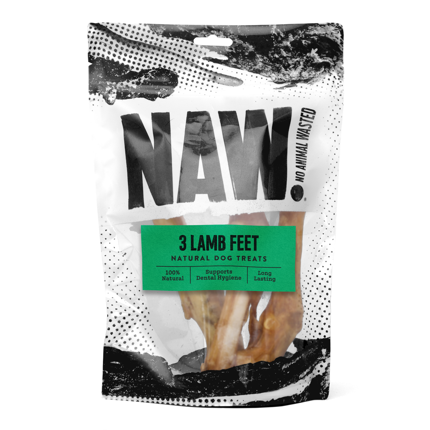 NAW Natural Lamb Feet Dog Chew Treats