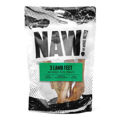 NAW Natural Lamb Feet Dog Chew Treats