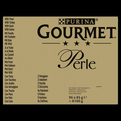 Gourmet Perle Country Medley in Jelly Wet Cat Food