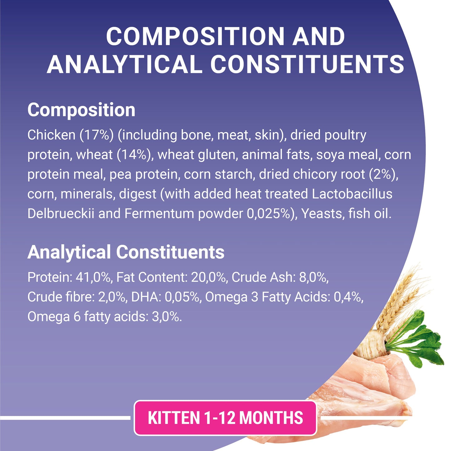 Purina One Kitten Chicken Dry Cat Food