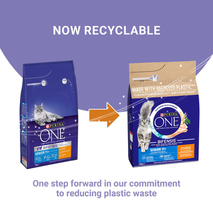 Purina One Senior Chicken Dry Cat Food